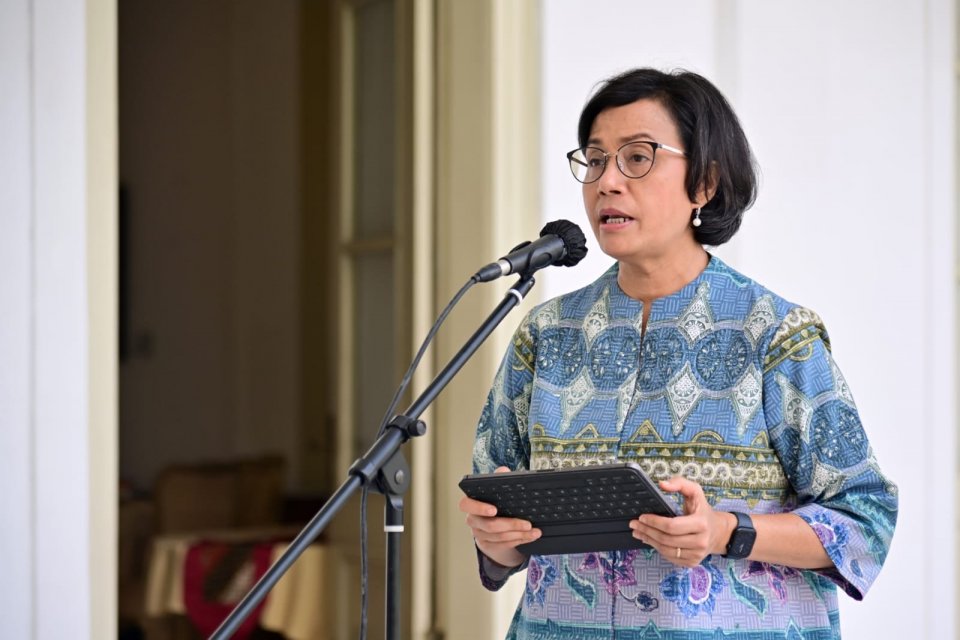 Pendapatan Negara Lesu Sri Mulyani APBN 2024 Meningkat